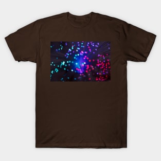 Illuminated background defocused lights T-Shirt